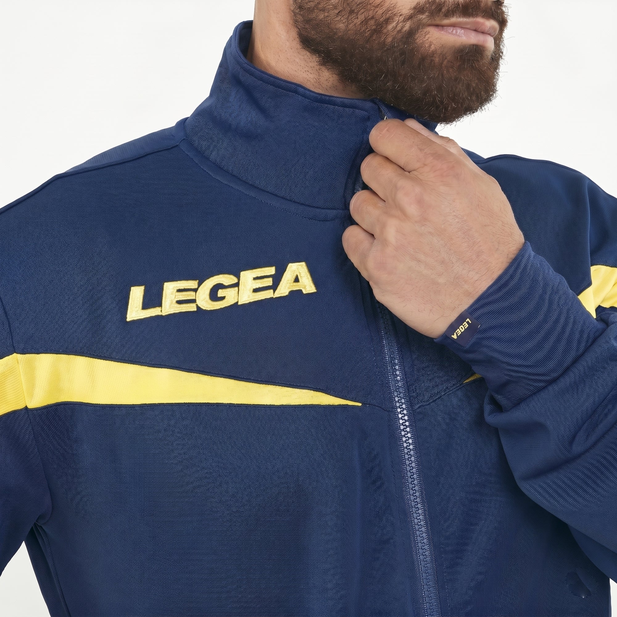 legea-salvador-giacca-piquet-con-zip-e-cappuccio-blu-l image 3