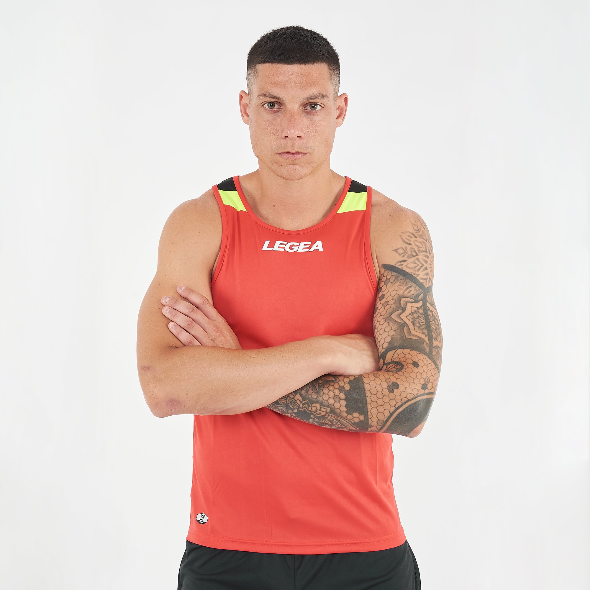 legea-tahiti-canotta-atletica-running-corallo-fluo-l-xl image 1