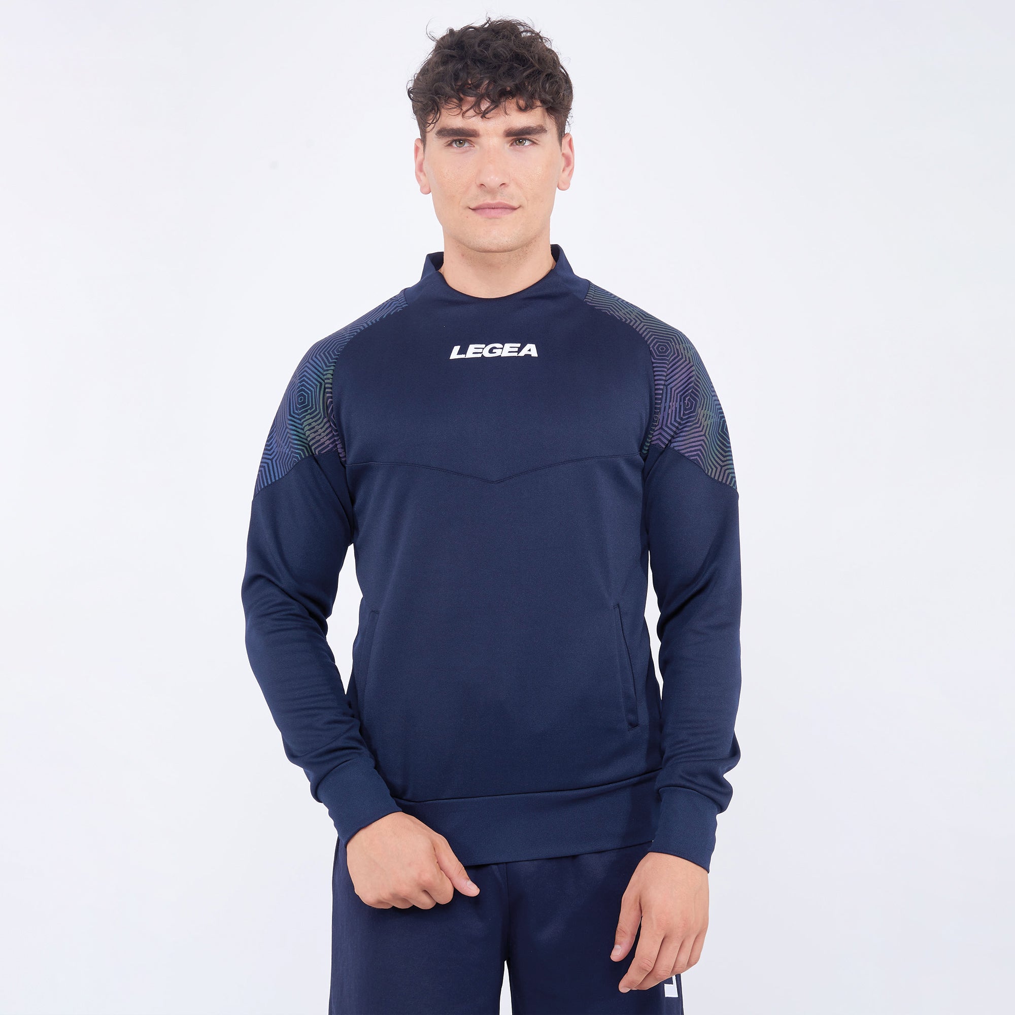 legea-giacca-con-zip-petra-blu-m image 1