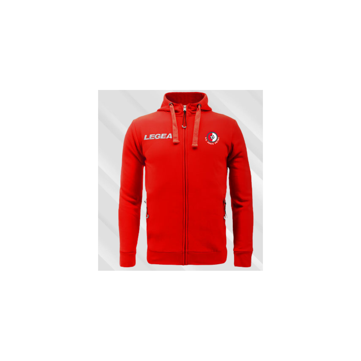 legea-sarajevo-jr-vollet-clodia-felpa-full-zip-rosso image 2