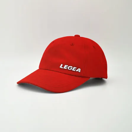 legea-poses-cappellino-con-visiera-rosso-bianco image 1