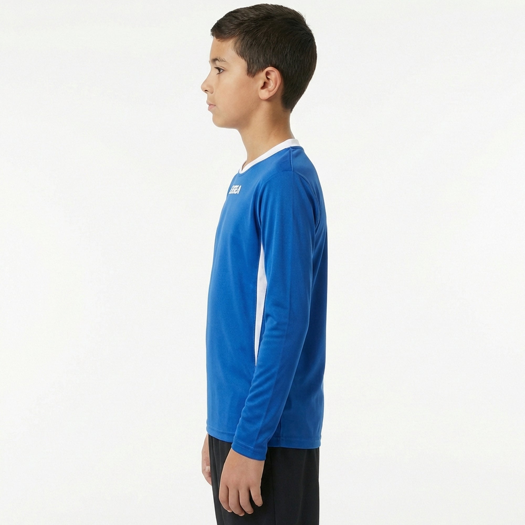 legea-dusseldorf-maglia-calcio-maniche-lunghe-azzurro-bianco-3xs image 3