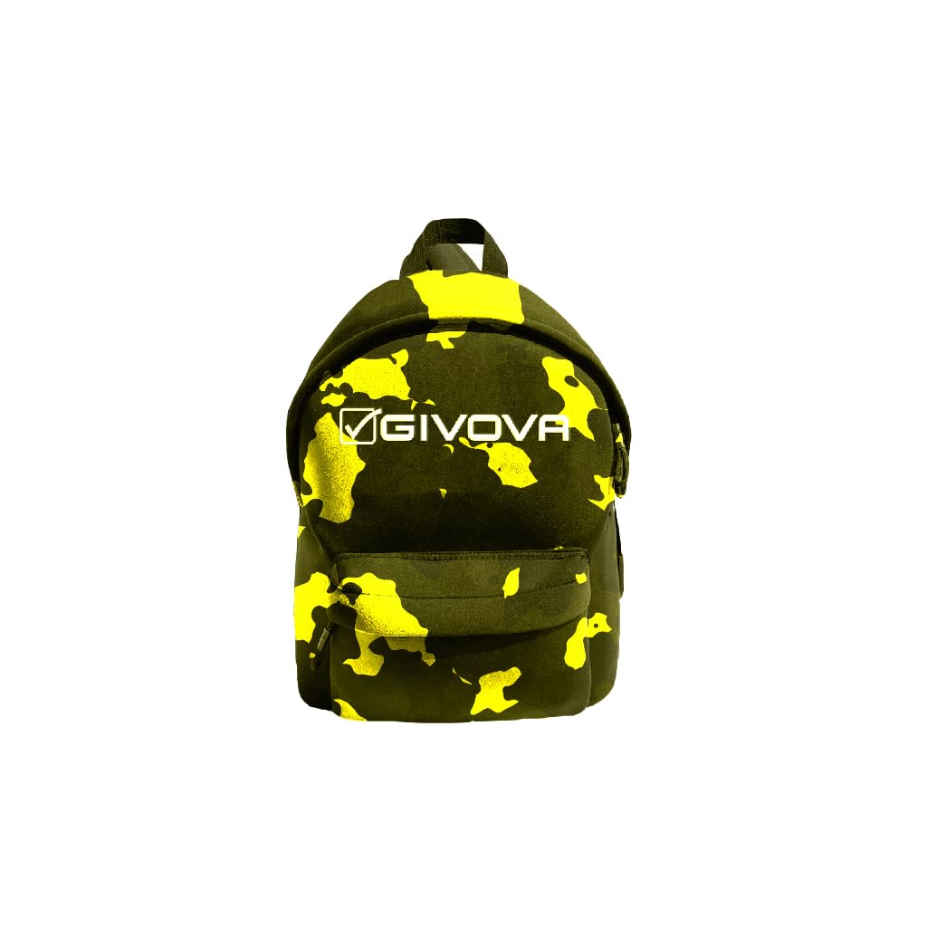 givova-zaino-army-verde-militare-giallo-fluo-unica image 3