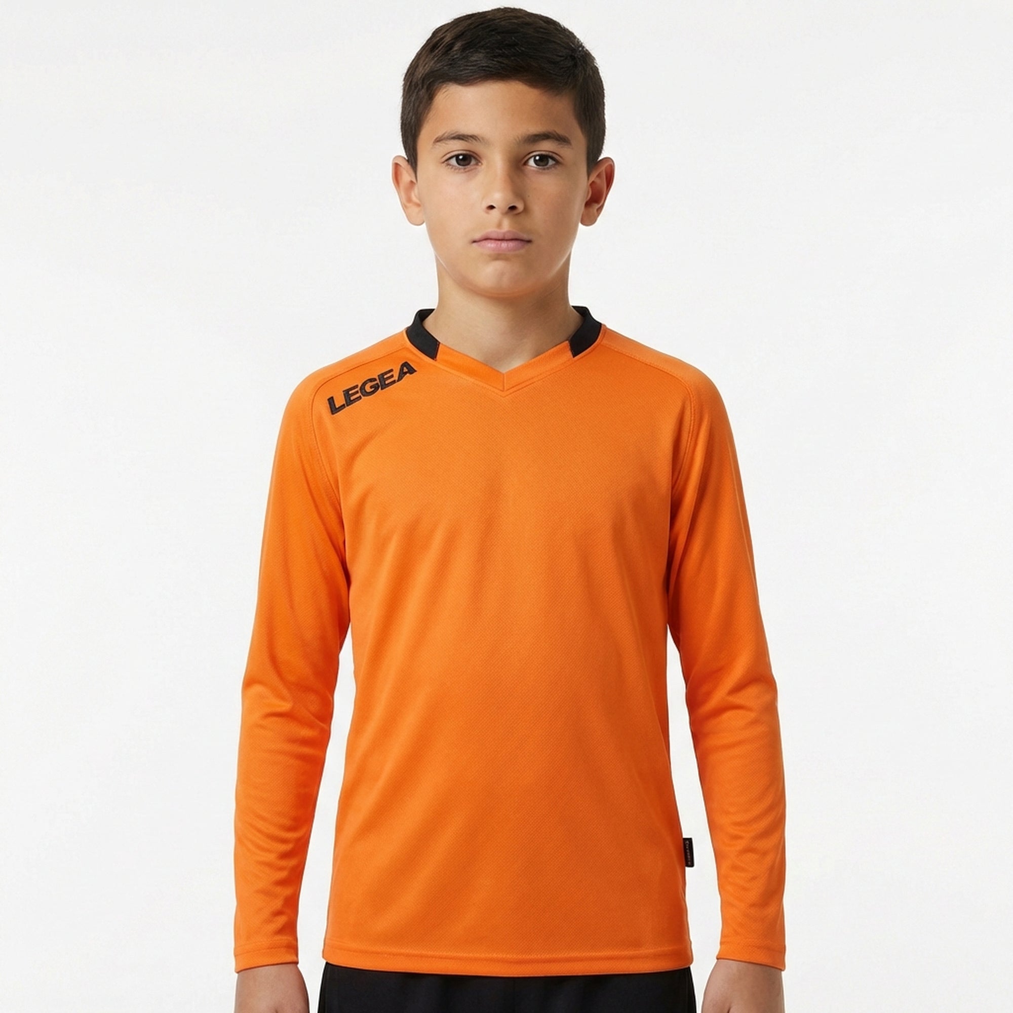 legea-monaco-ml-maglia-calcio-manica-lunga-arancio-nero-3xs image 1