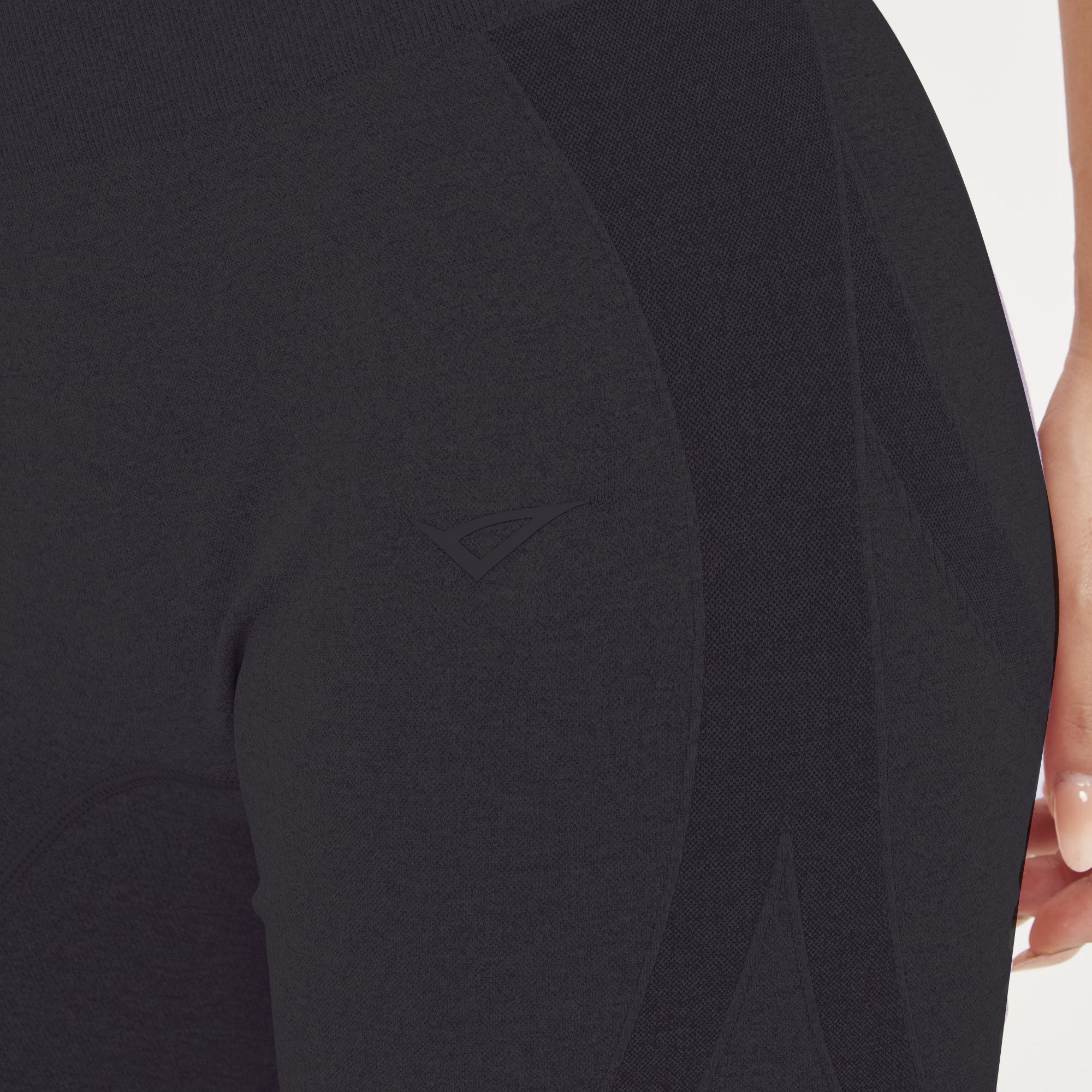legea-jules-short-fitness-donna-vita-alta-push-up-nero-m image 3