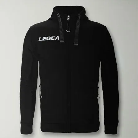 legea-sarajevo-junior-felpa-con-zip-e-cappuccio-nero-3xs image 1