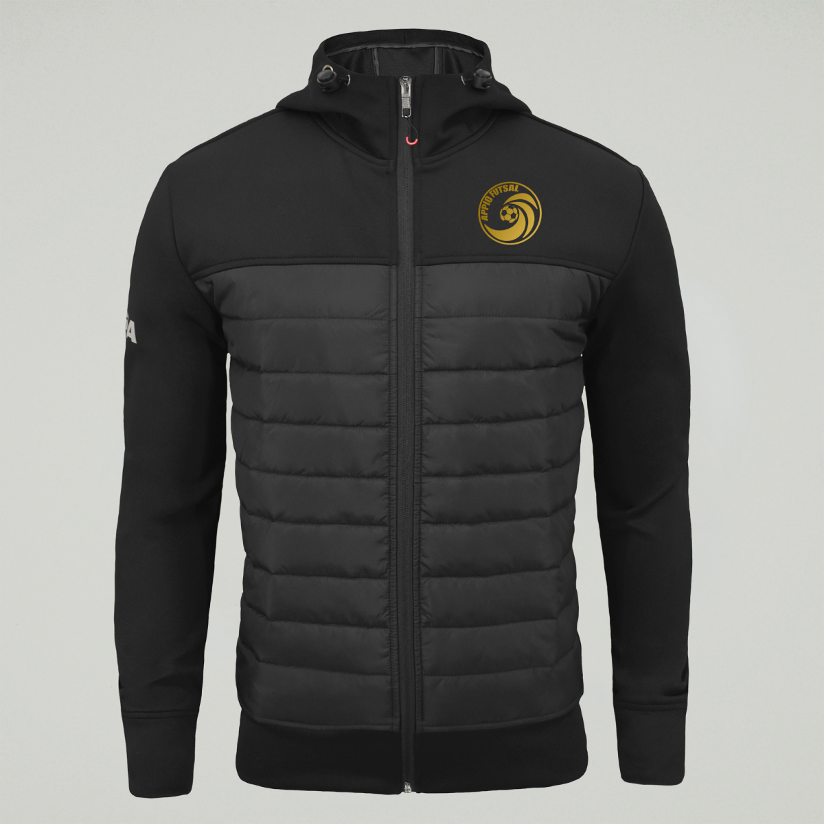 legea-appio-futsal-giubbotto-rappresentanza-slim-full-zip-con-cappuccio image 2