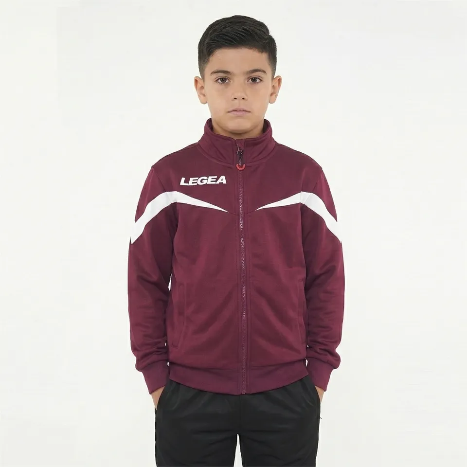 legea-salvador-giacca-sportiva-con-zip-granata-xs-taglie-piccole image 1