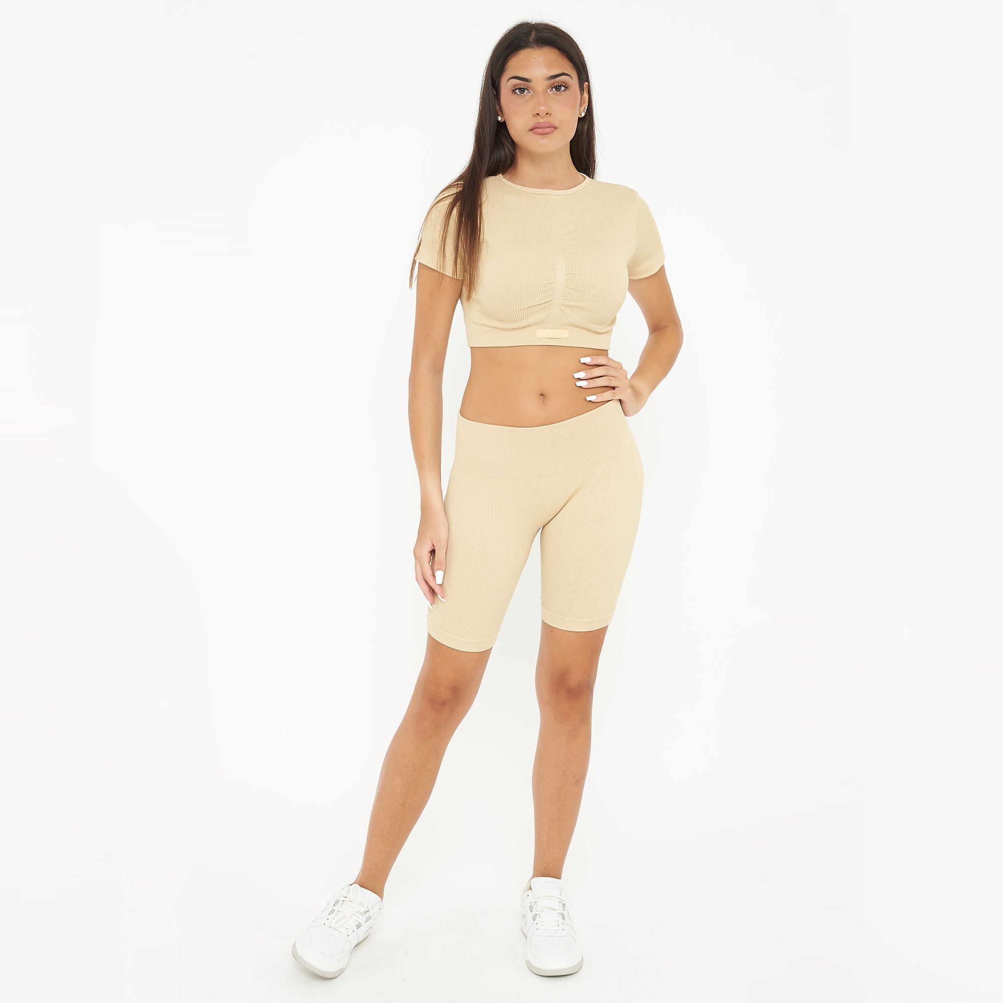 legea-way-ride-completino-allenamento-donna-sabbia image 1