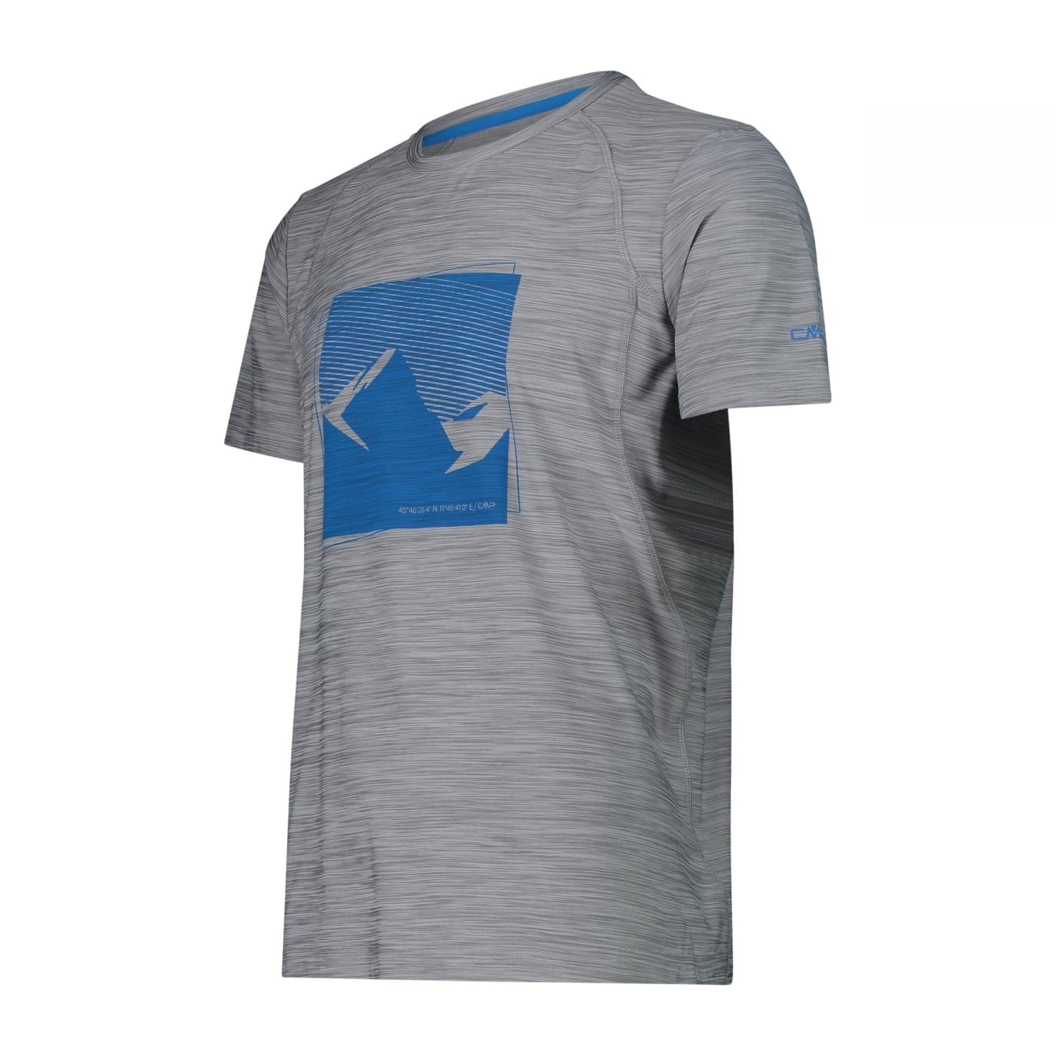 cmp-t-shirt-elasticizzata-jersey-melange-uomo image 3