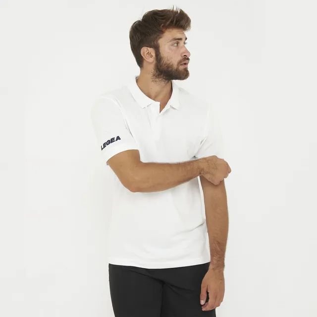 legea-polo-in-cotone-ariete-bianco-l image 1