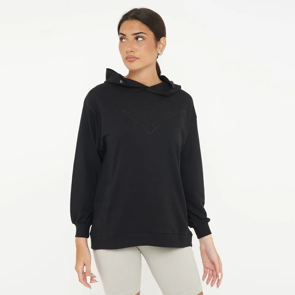 legea-felpa-con-cappuccio-in-cotone-f-loosy-nero-2xl image 1