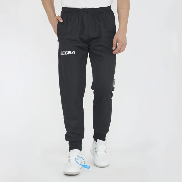 legea-osaka-pantaloni-poliestere-con-tasche-e-zip-nero-3xs image 1