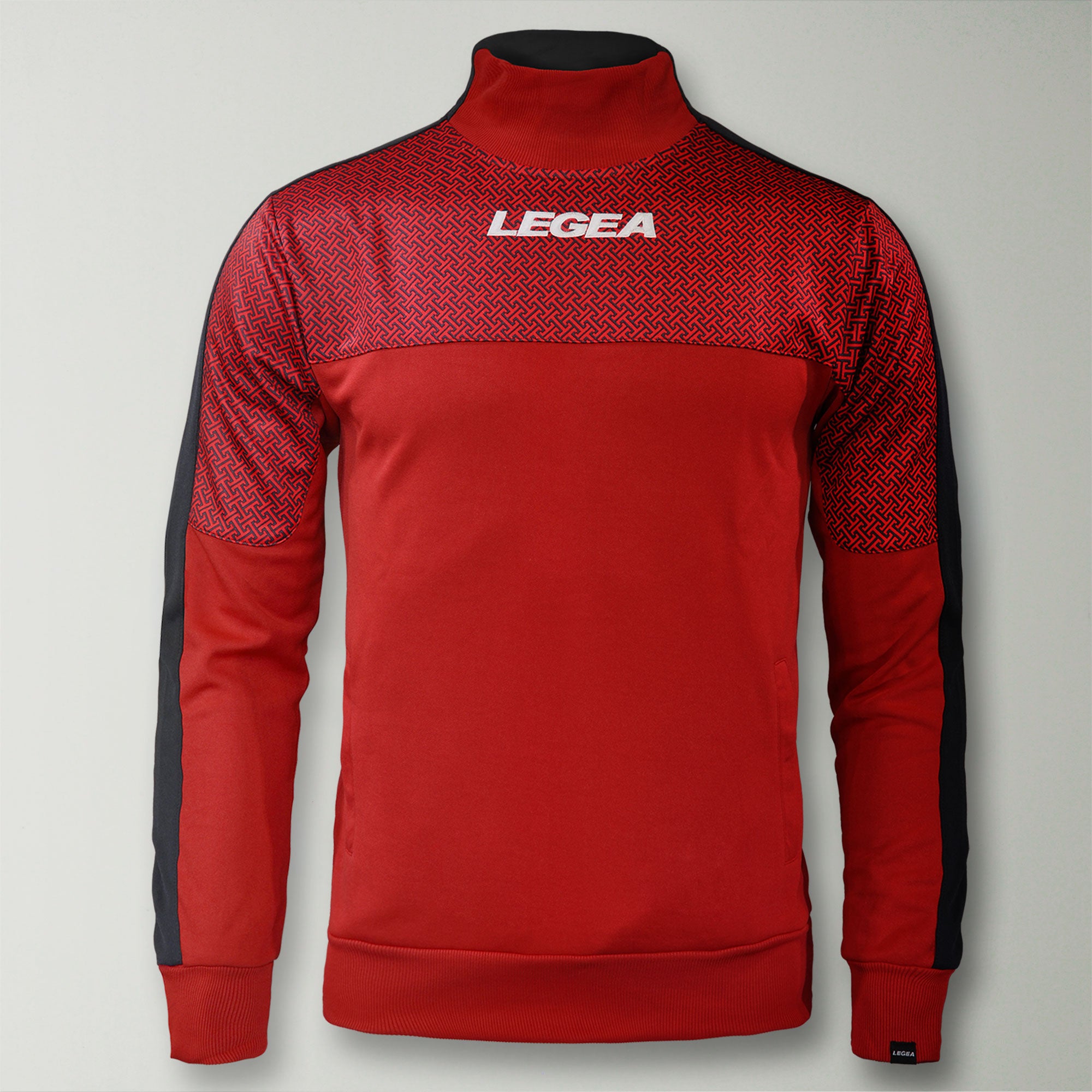 legea-damasco-giacca-da-allenamento-rosso-grigio-scuro-s image 2