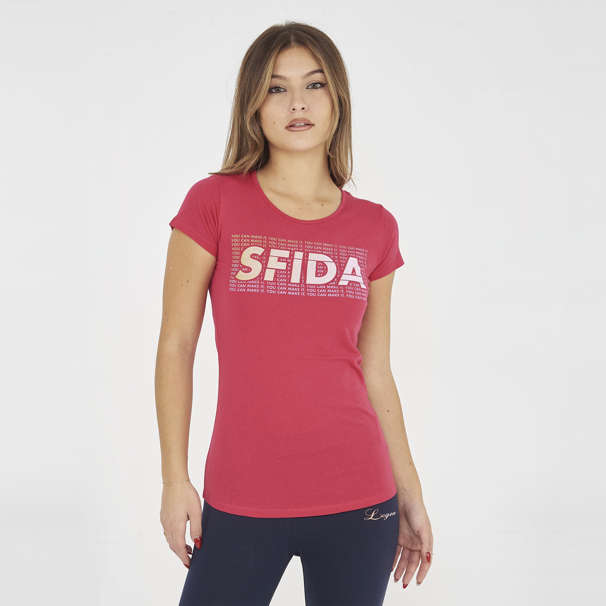 legea-tuta-donna-surva-in-cotone-rosa-scuro-blu-l image 2