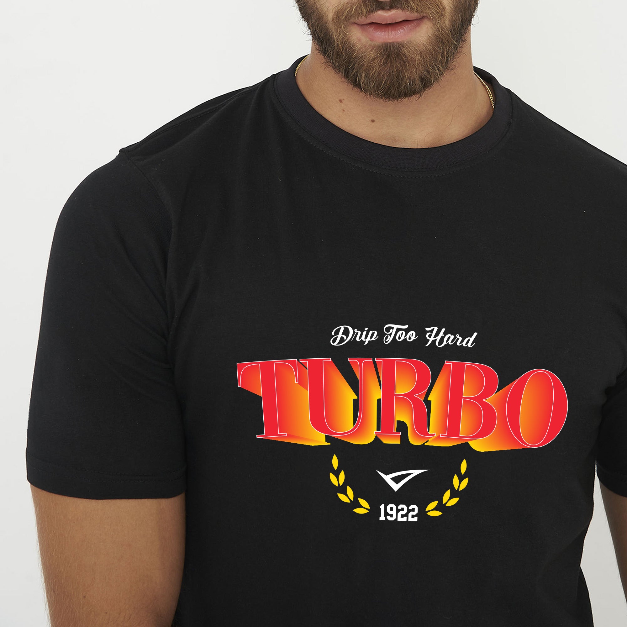legea-turbo-t-shirt-uomo-in-cotone-nero-rosso-2xl image 2