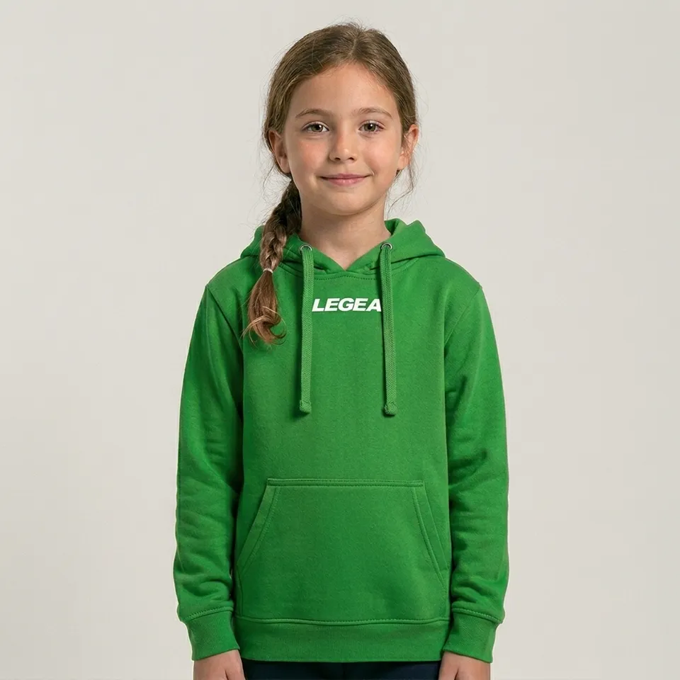 legea-felpa-con-cappuccio-spalato-junior-verde-3xs image 1