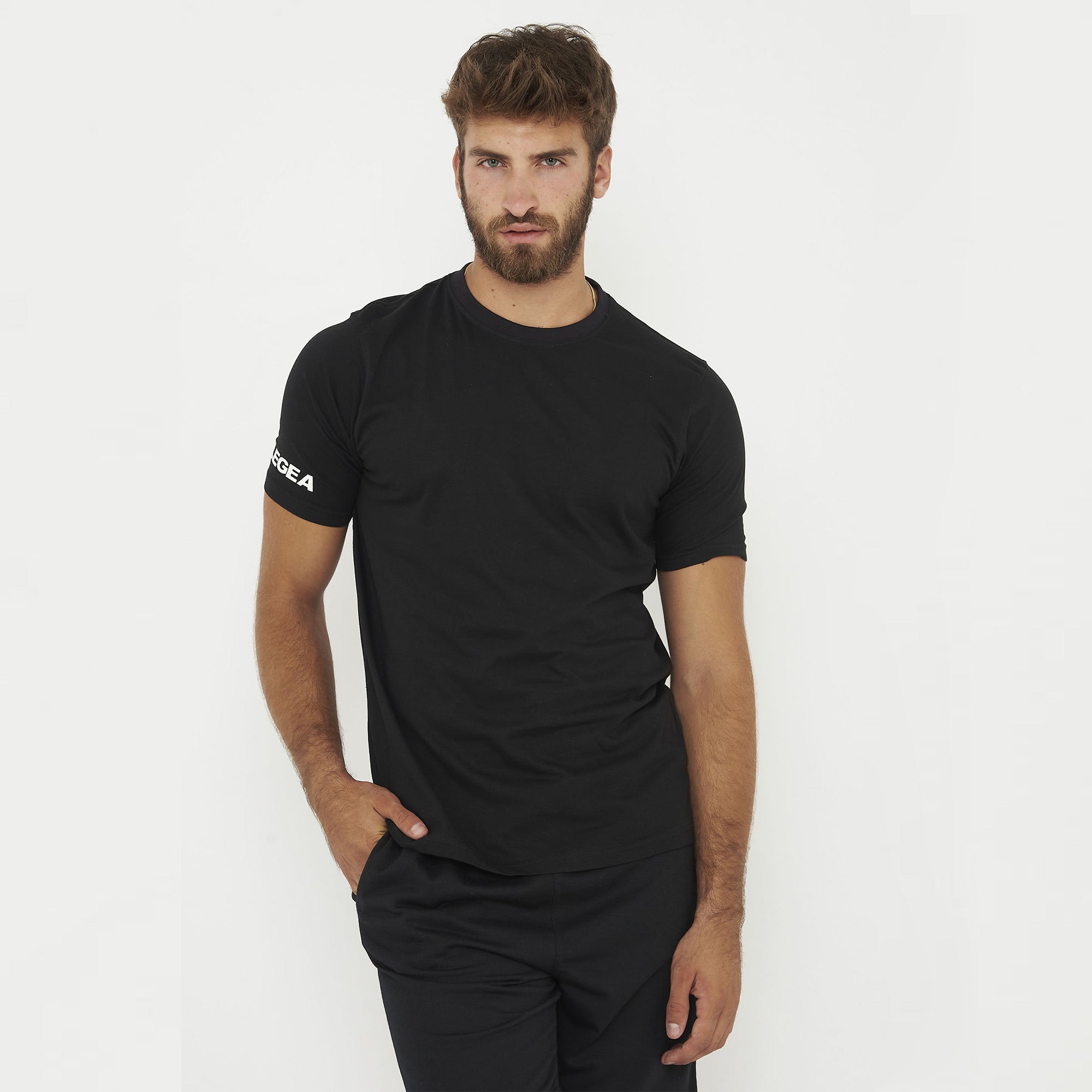 legea-aria-t-shirt-in-cotone-nera-m image 1