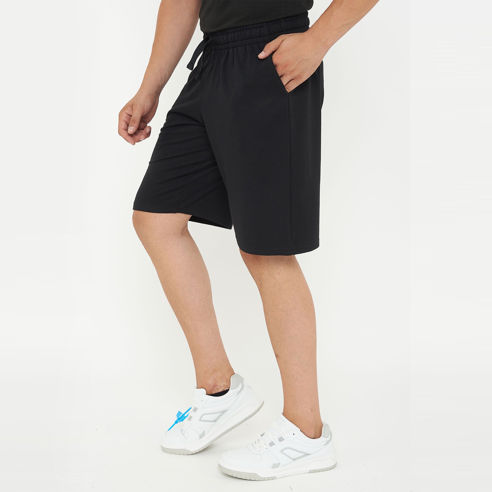legea-f9-pantaloncini-sportivi-in-cotone-nero-2xl image 2