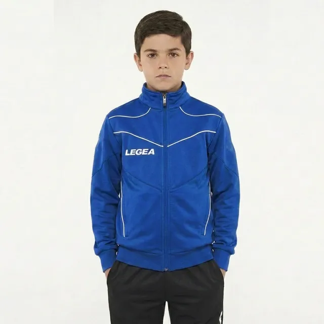 legea-texas-junior-giacca-sportiva-con-zip-azzurro-2xs image 1