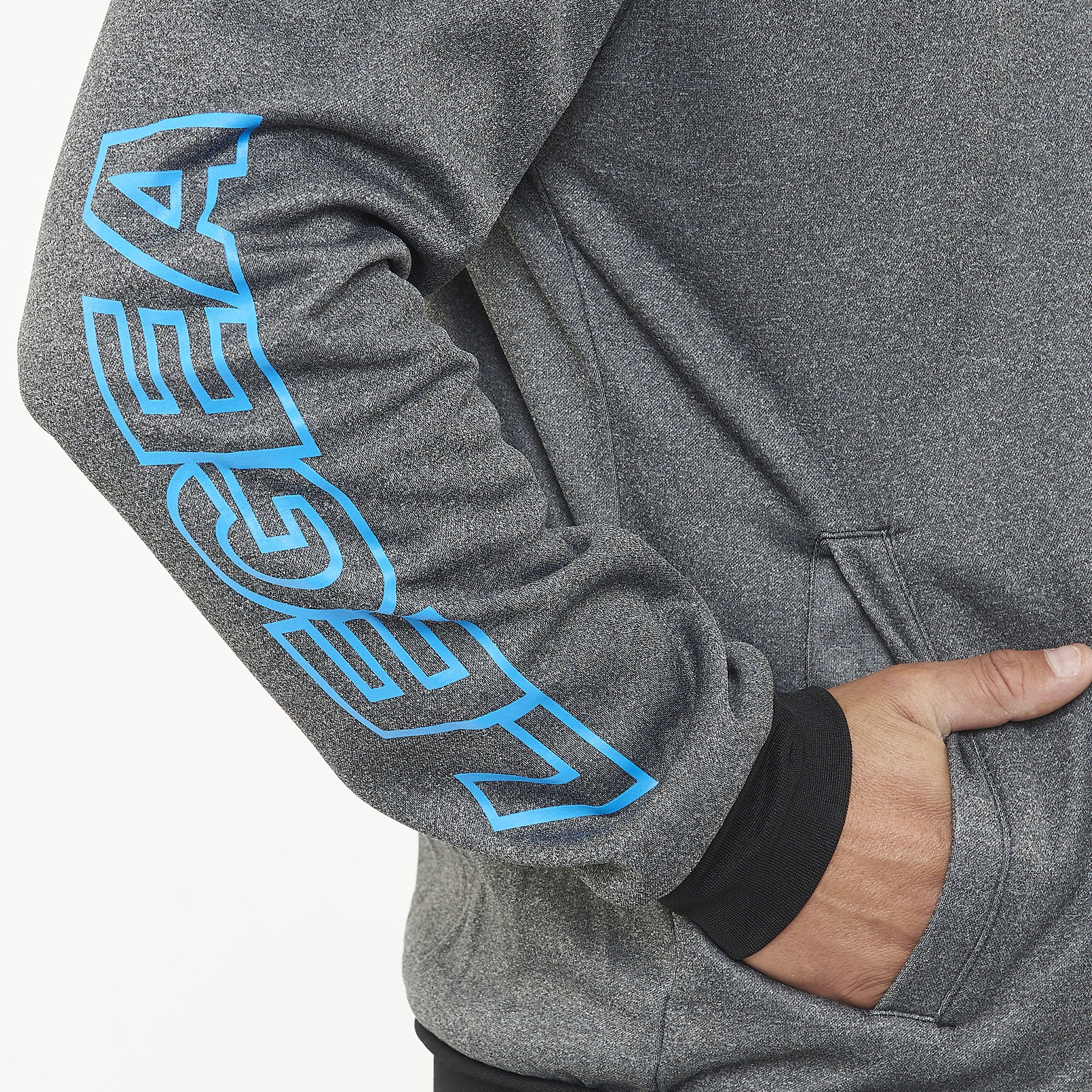 legea-giacca-sportiva-con-zip-ucla-grigio-melange-celeste-s image 7