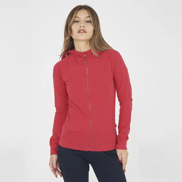 legea-dair-giacca-sportiva-donna-con-zip-e-cappuccio-rosa-scuro-m image 1