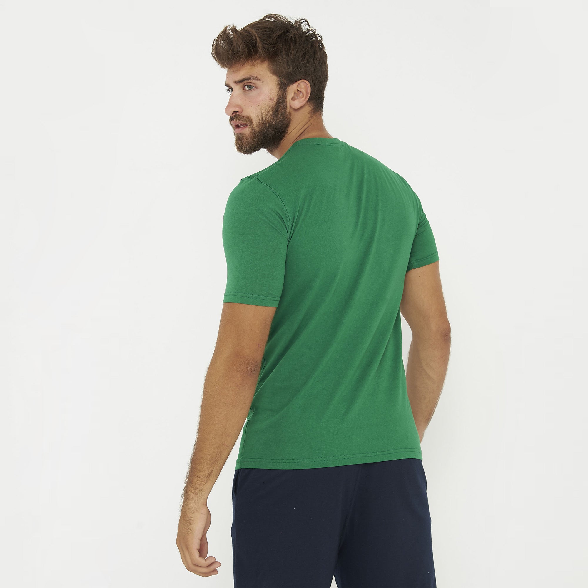 legea-aria-t-shirt-in-cotone-100-verde-m image 2