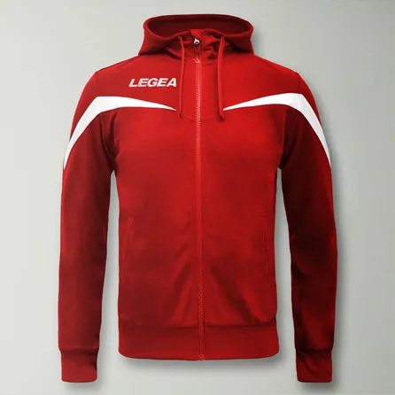 legea-turchia-giacca-sportiva-con-cappuccio-rosso-bianco-m image 1