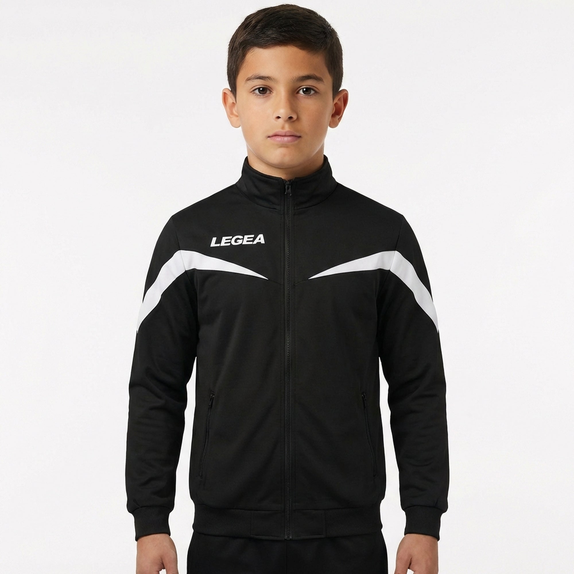 legea-calcutta-giacca-allenamento-zip-nero-2xs image 1