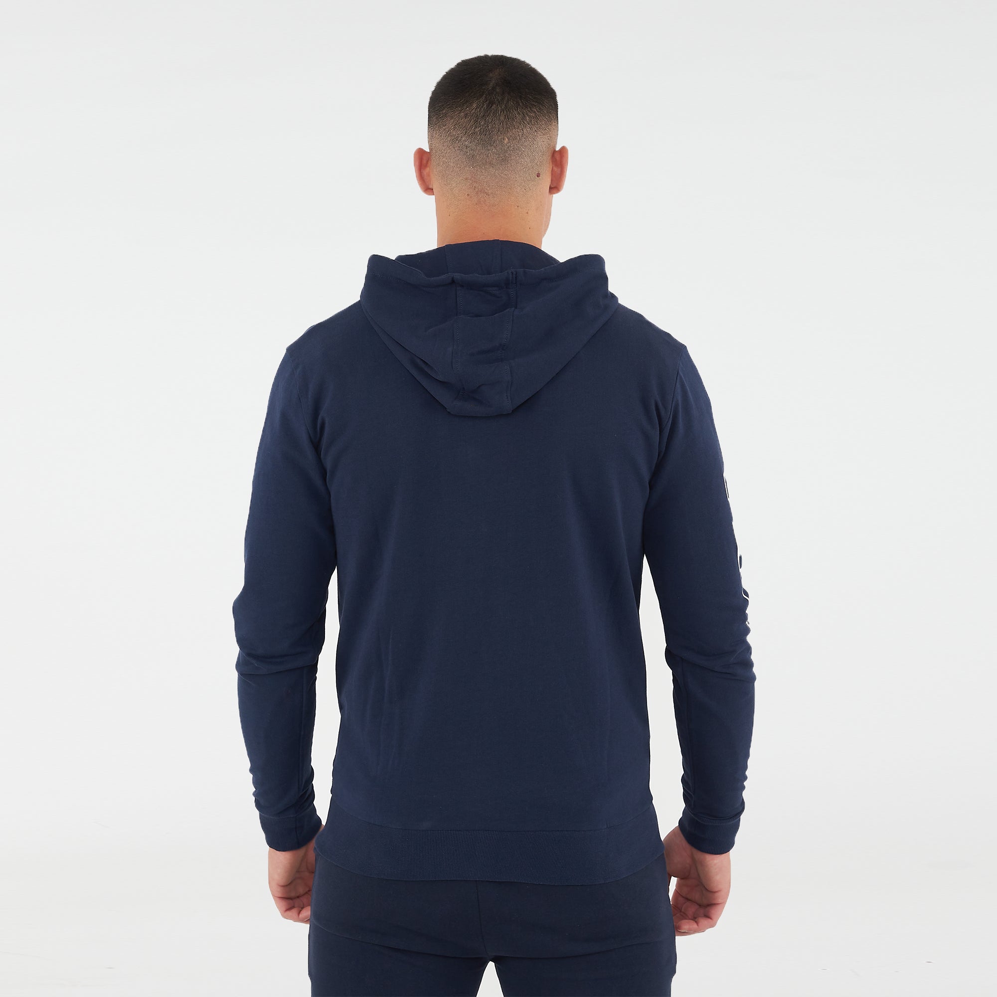 legea-giacca-bulino-in-cotone-con-cappuccio-e-zip-blu-xl image 2