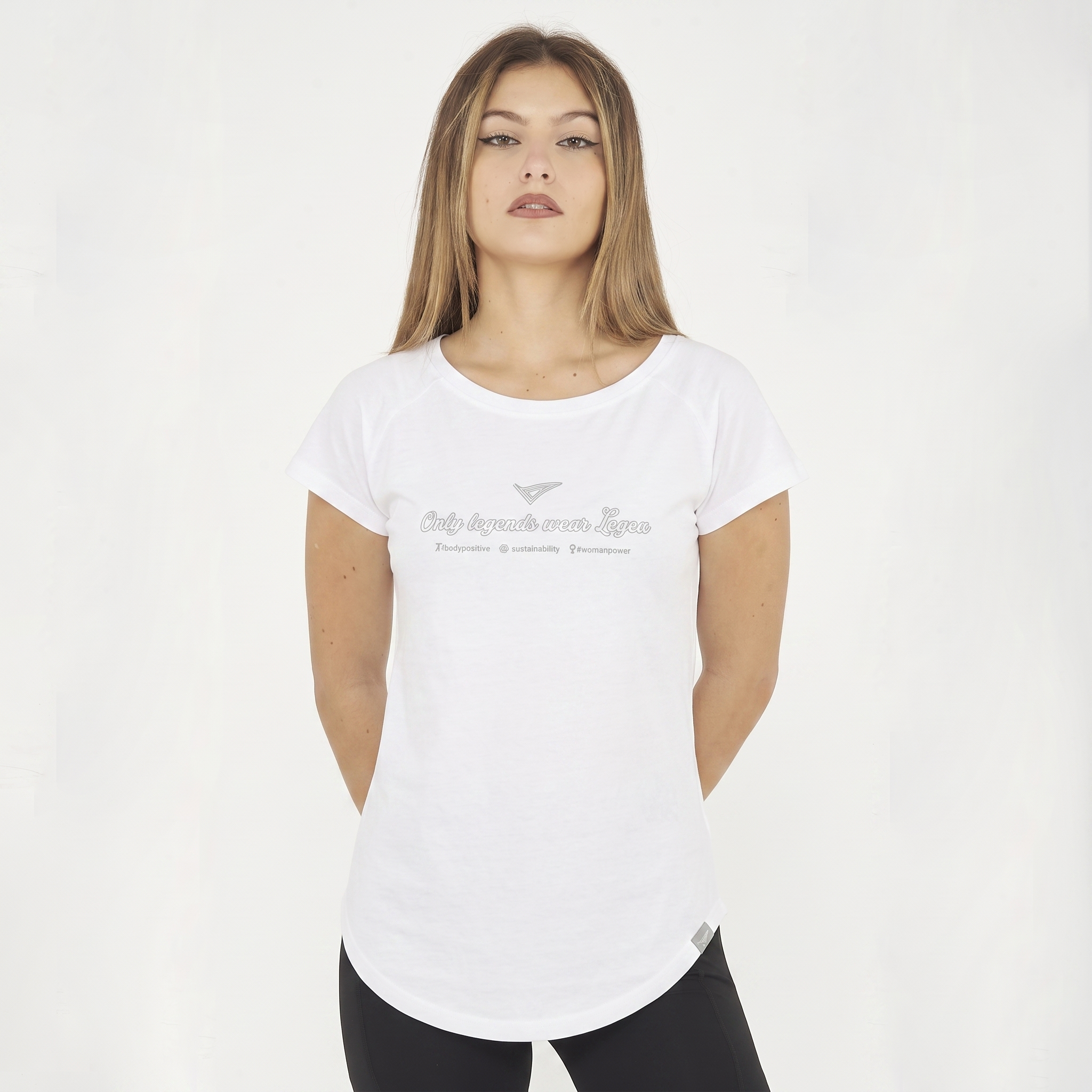 legea-cillene-t-shirt-in-cotone-oversize-bianca-3xl image 1