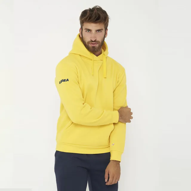 legea-spalato-felpa-con-cappuccio-senza-zip-giallo-s image 1