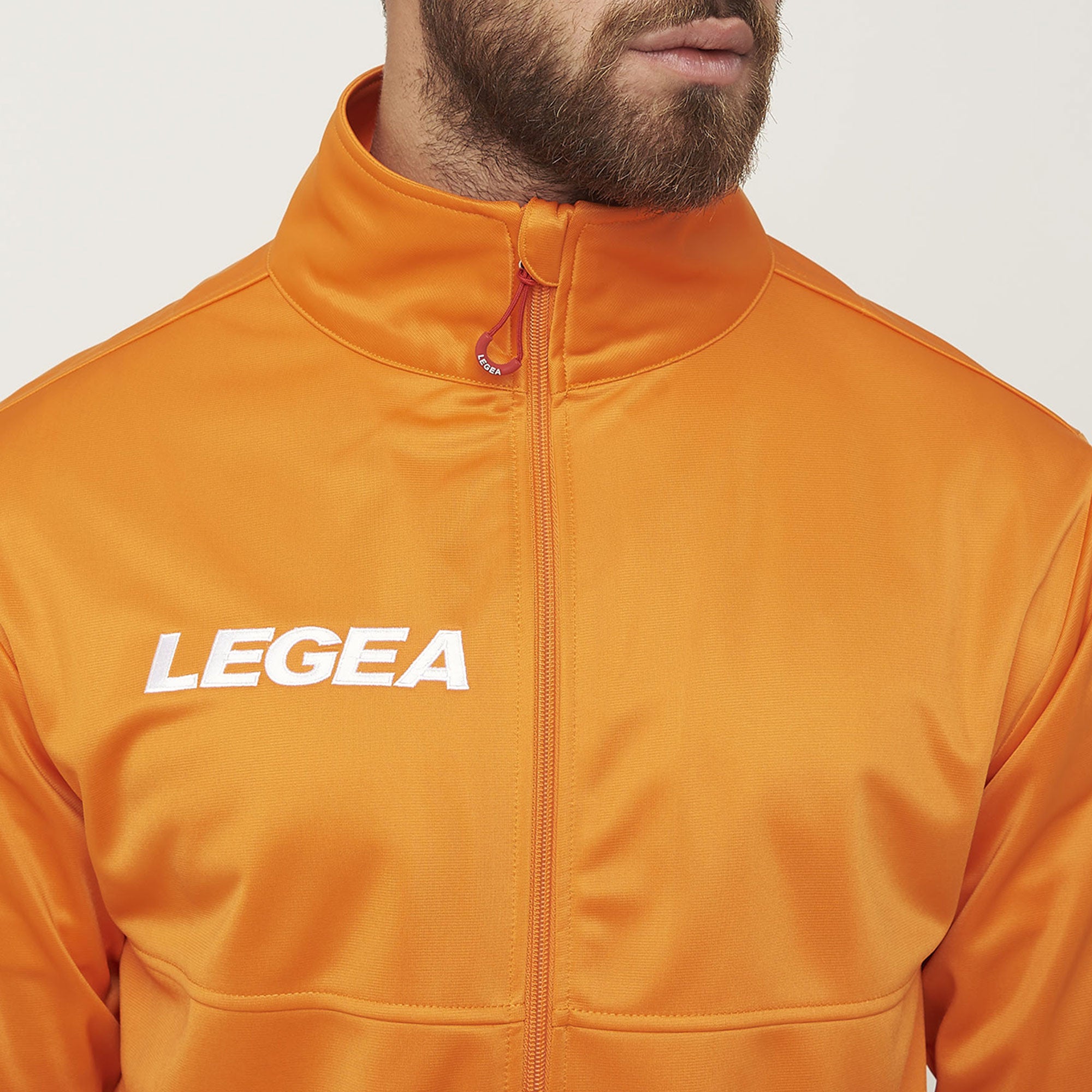 legea-cuba-giacca-sportiva-con-zip-e-cappuccio-arancio-xl image 6