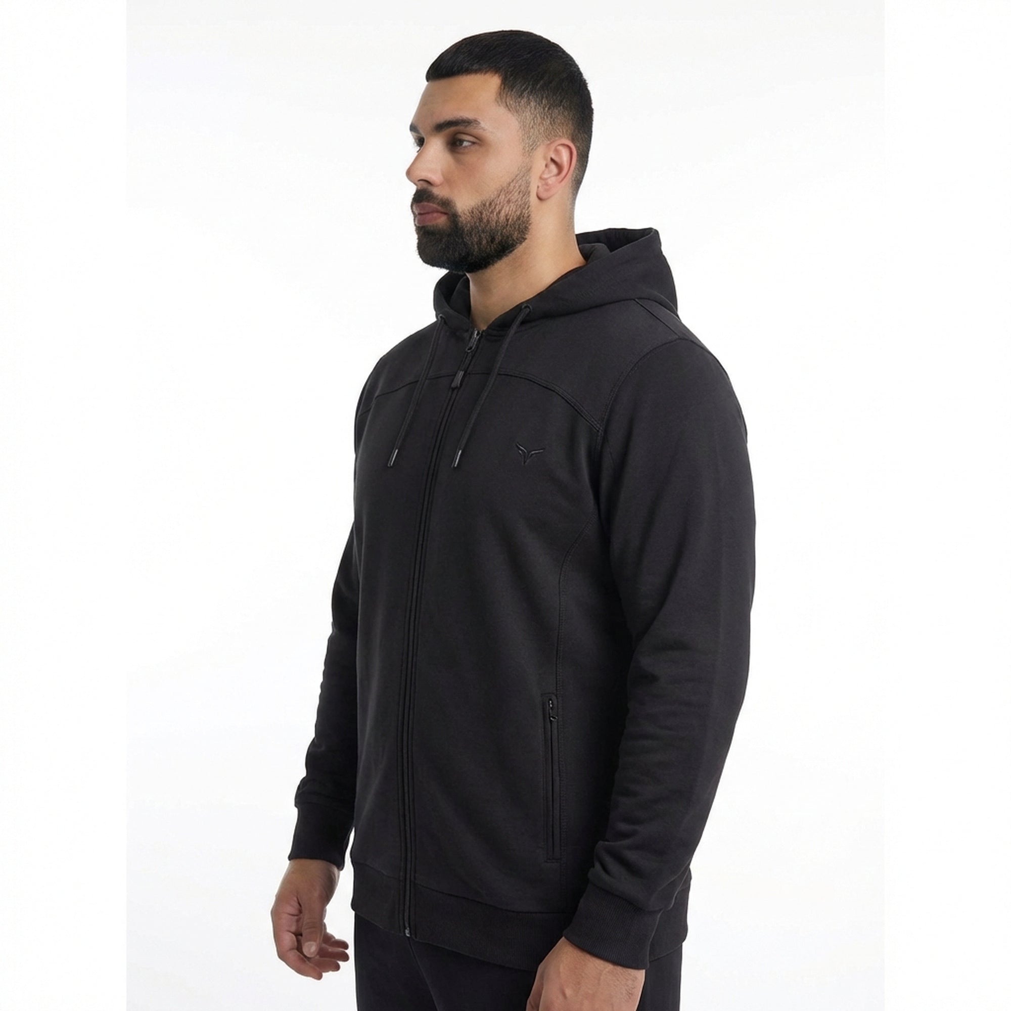 legea-sail-giacca-sportiva-in-cotone-con-cappuccio-nero-3xl-oversize image 3