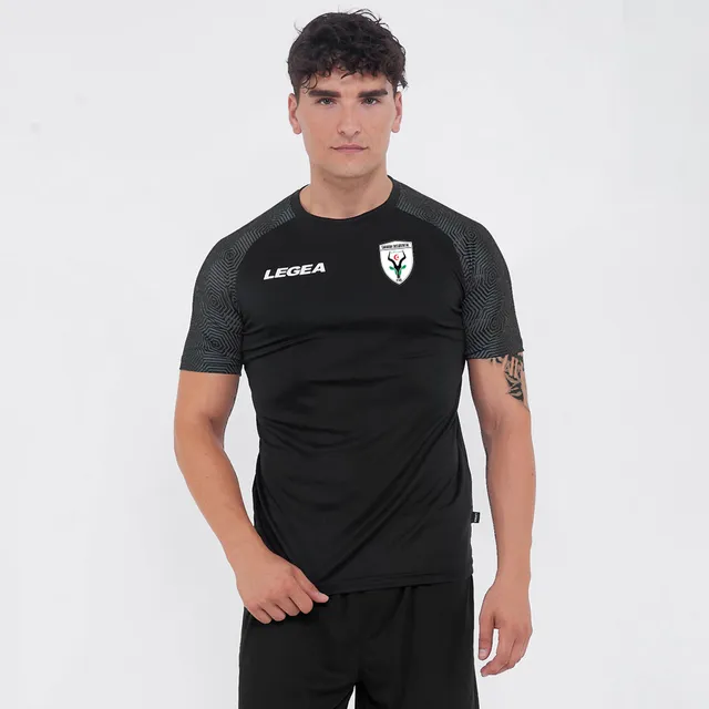 legea-saharaui-t-shirt-collo-rotondo-dettagli-iridescenti image 1