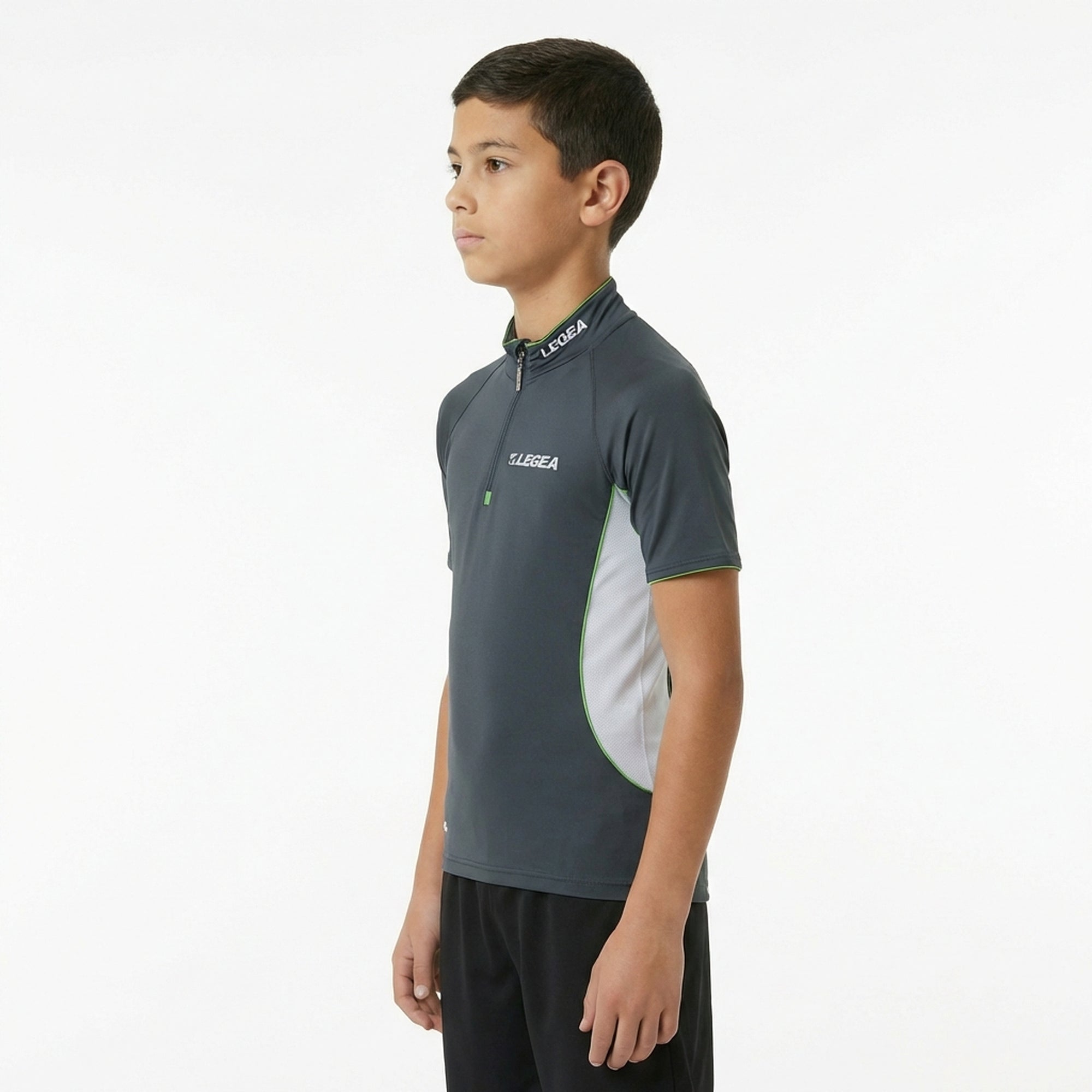 legea-boston-maglia-tecnica-allenamento-mezza-zip-grigio-xs image 3