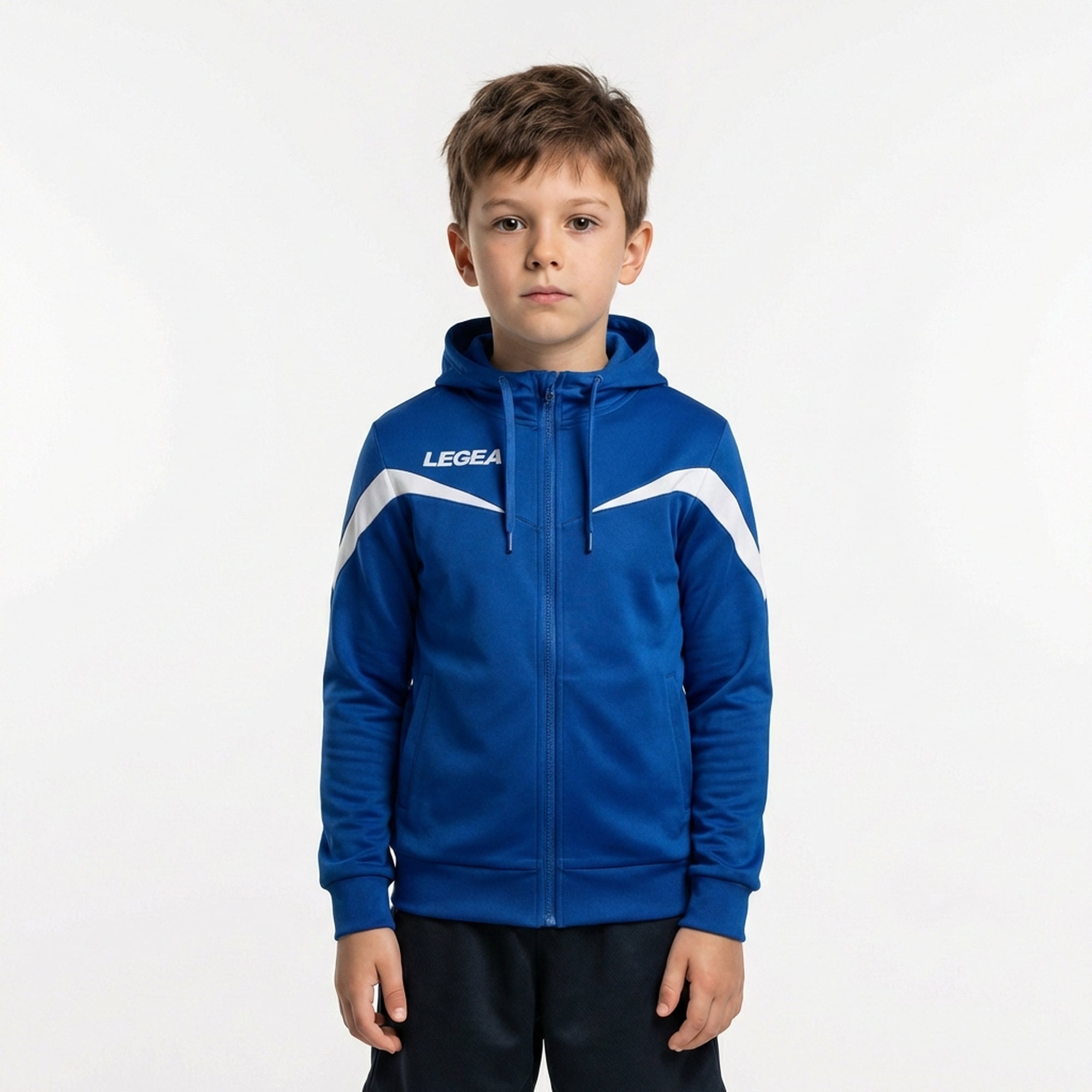 legea-turchia-giacca-sportiva-con-cappuccio-azzurro-2xs image 2
