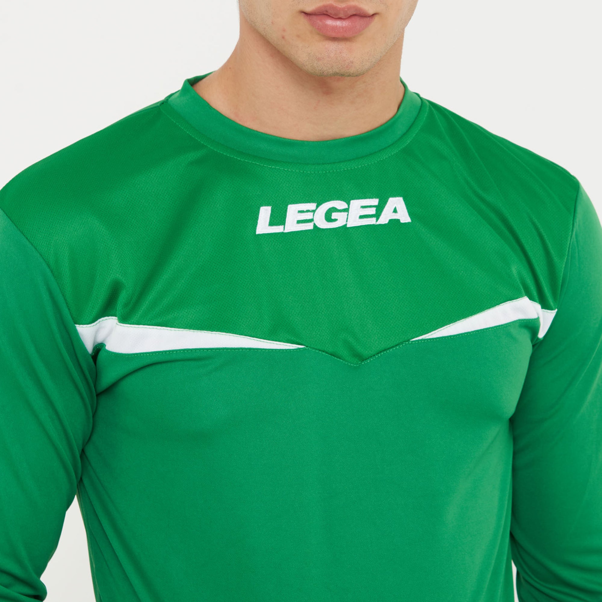 legea-vienna-maglia-calcio-maniche-lunghe-verde-bianco-l image 2