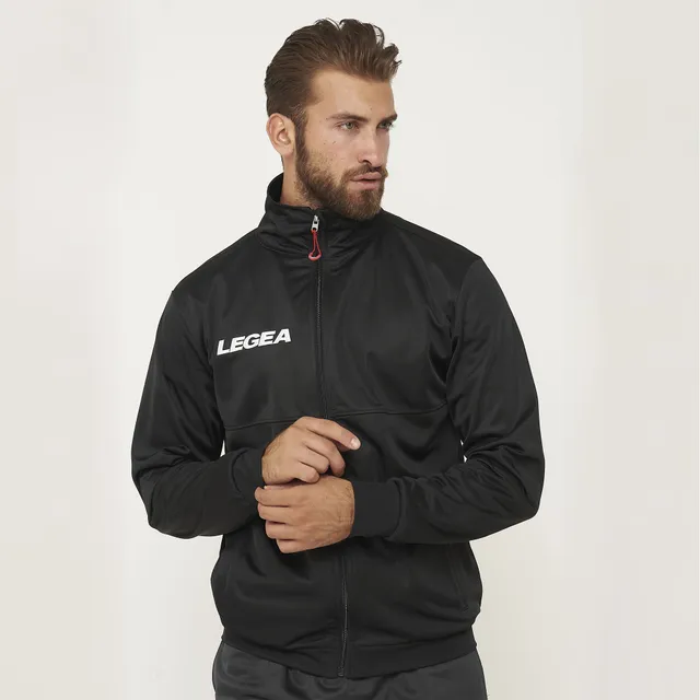 legea-cuba-giacca-sportiva-con-zip-nero-2xs image 1