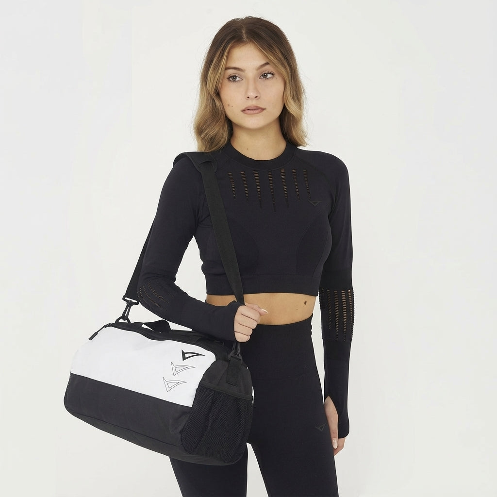 legea-compact-borsa-palestra-cilindrica-nero-44x24x18-cm image 1
