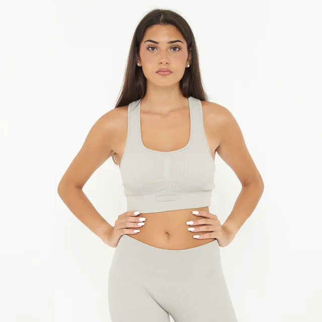 legea-iconic-top-fitness-donna-grigio-chiaro-xl image 1