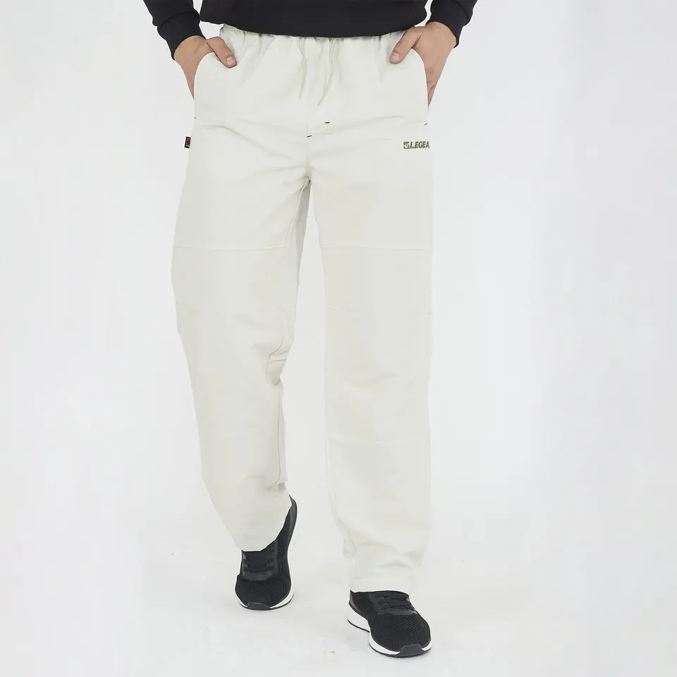 legea-guyana-pantaloni-sportivi-in-microfibra-beige-l image 1