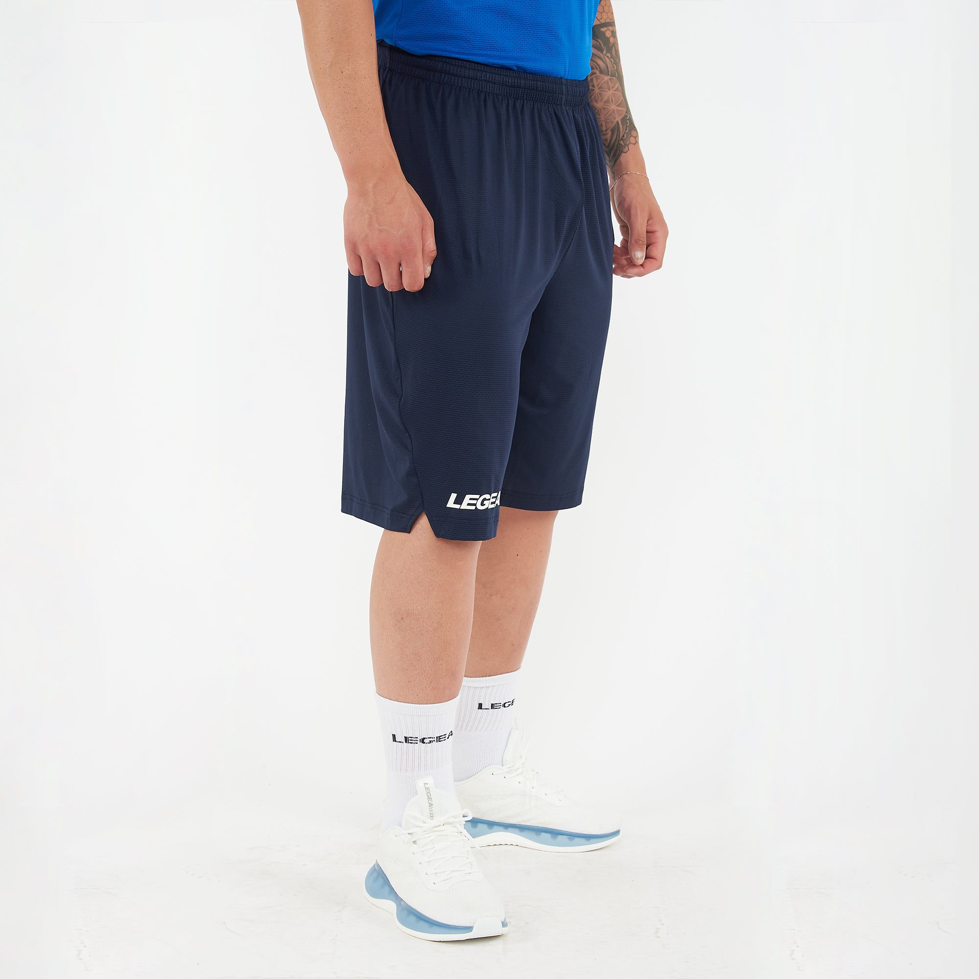 legea-cleveland-pantaloncini-allenamento-poliestere-blu-l image 4