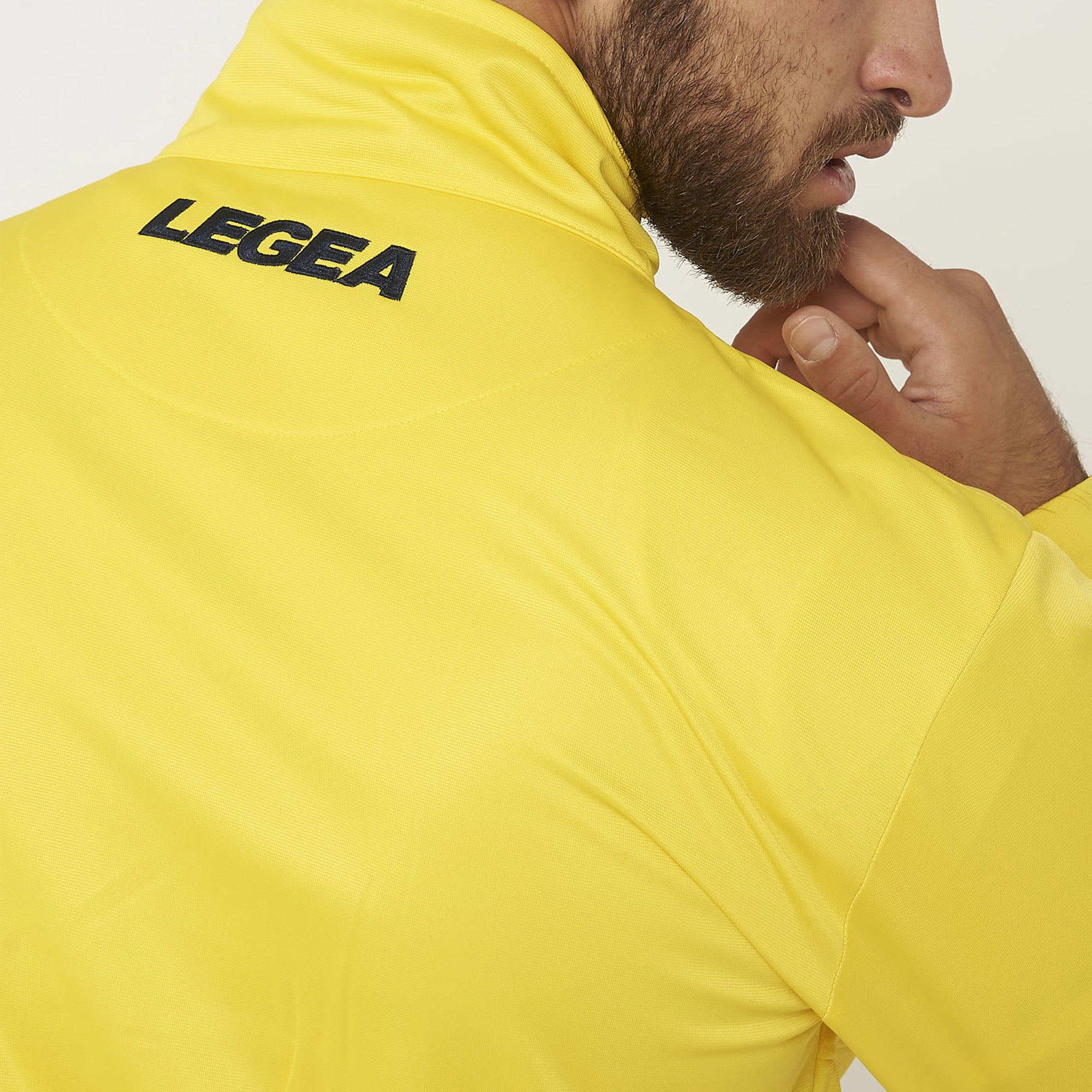 legea-cuba-giacca-sportiva-con-zip-gialla-l image 4