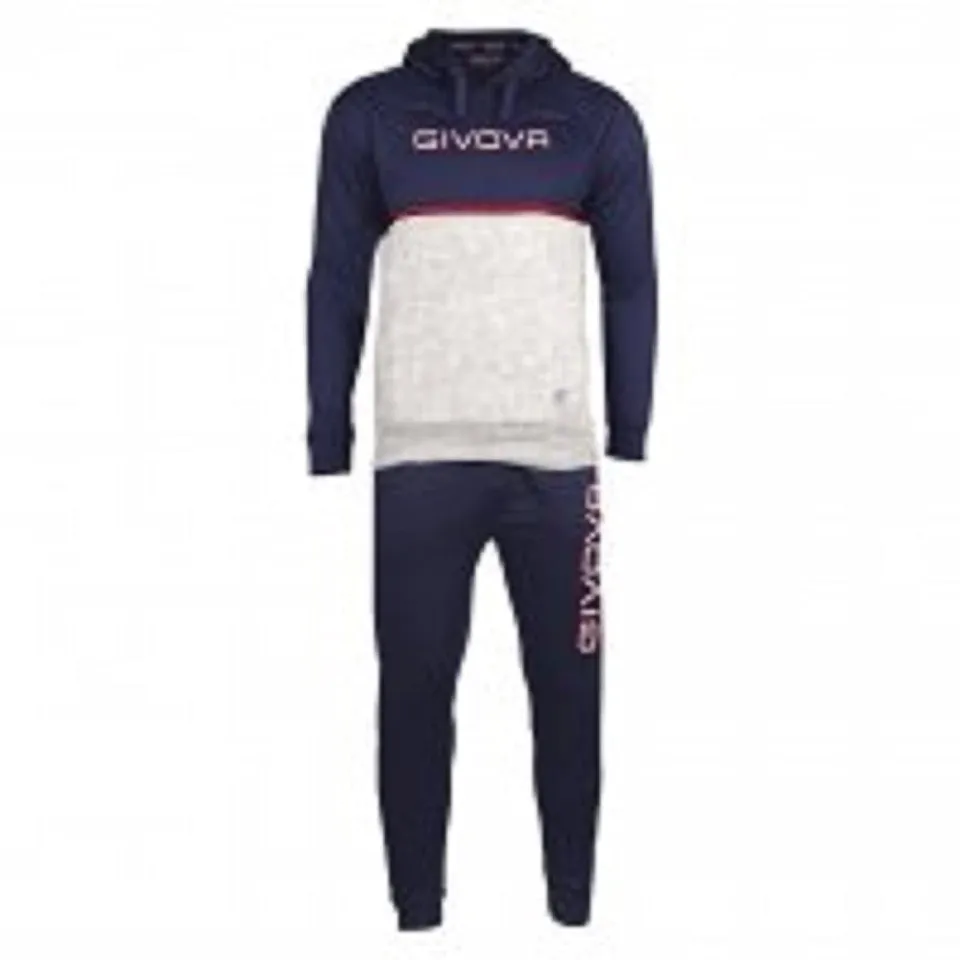 givova-italia-106-tuta-uomo-con-cappuccio-bicolore-in-felpa image 1