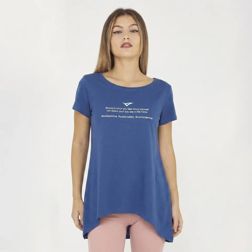 legea-europa-t-shirt-cotone-donna-azzurro-xl image 1