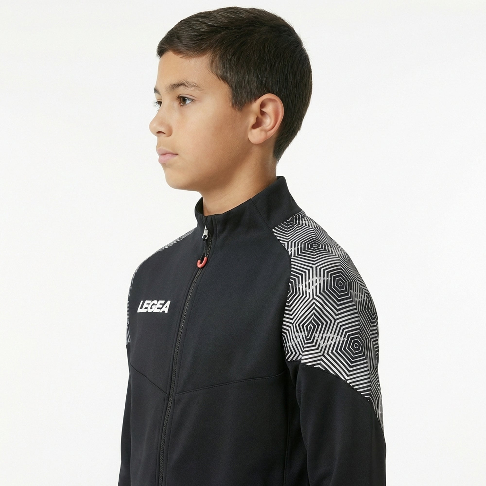legea-giacca-con-zip-manila-nero-2xs-taglie-piccole image 3