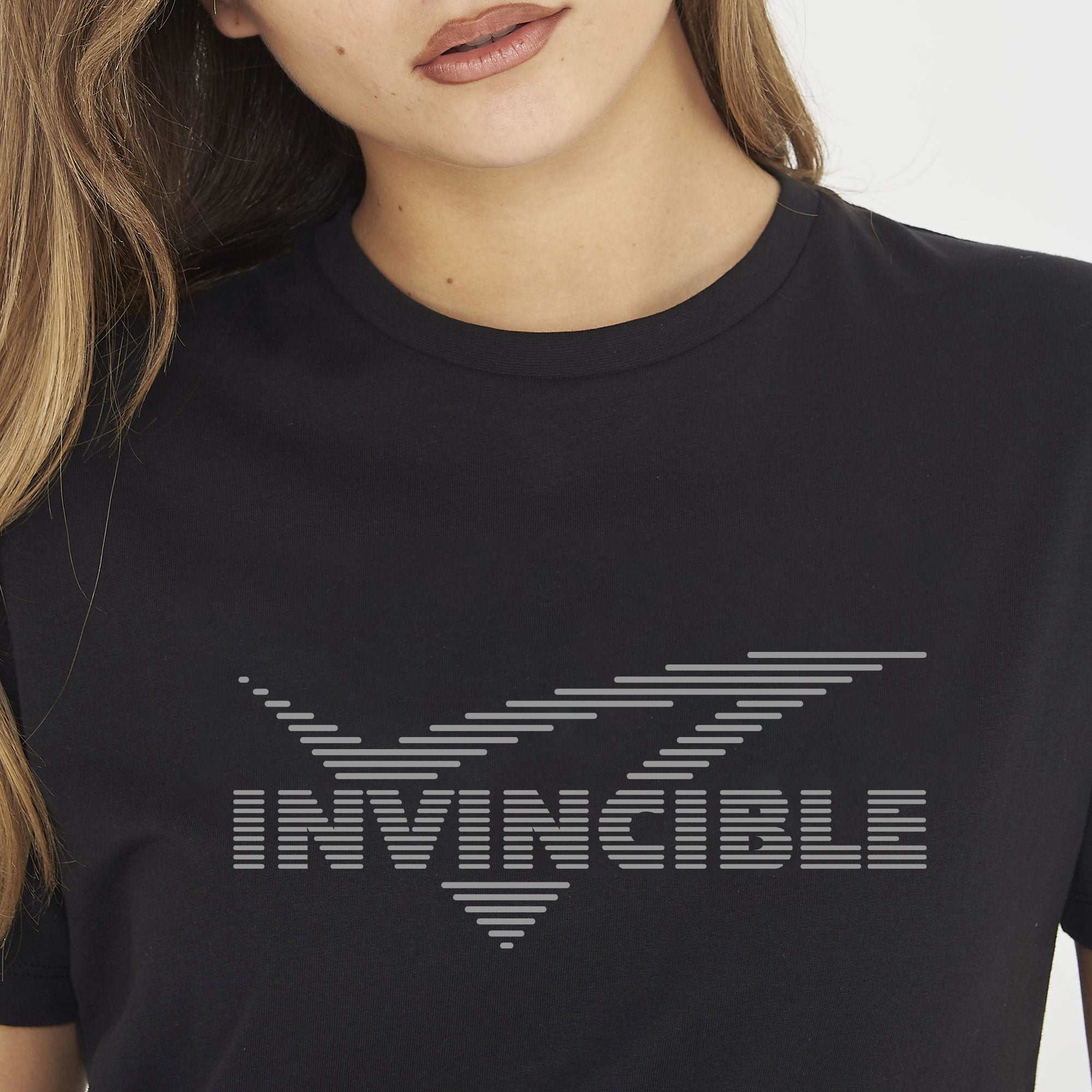 legea-invincible-t-shirt-in-cotone-donna-nero-l image 3
