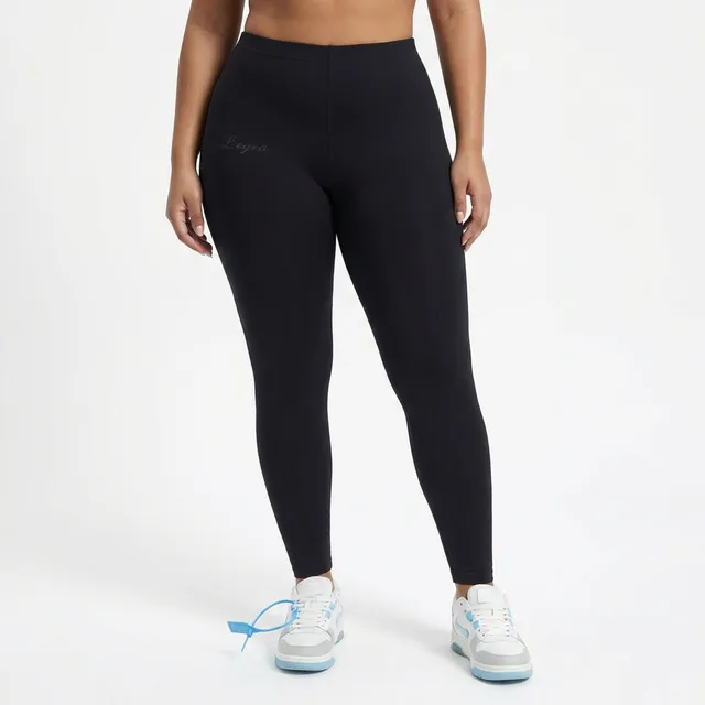 legea-mavery-leggings-vita-alta-allenamento-nero-3xl image 1