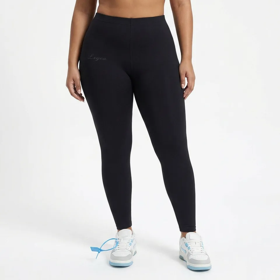 legea-mavery-leggings-vita-alta-allenamento-nero-3xl image 1